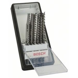 Bosch Stichsägeblatt-Set Robust Line Wood Expert T-Schaft, 6-teilig 2607010572 Sägeblatt (2607010572)