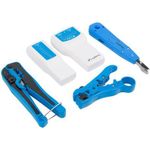 Lanberg NT-0302 Kabel-Crimper Werkzeugsatz Mehrfarben (NT-0302)