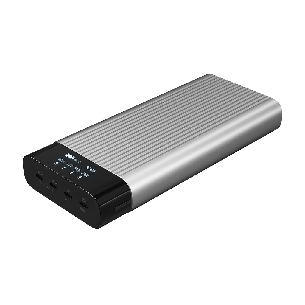 Hyper HyperJuice HJ245B Powerbank 27000 mAh 245 W Silber