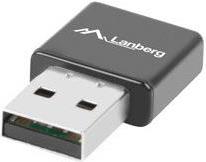 LANBERG USB drahtlose Netzwerkkarte N300 2x interne Antenne