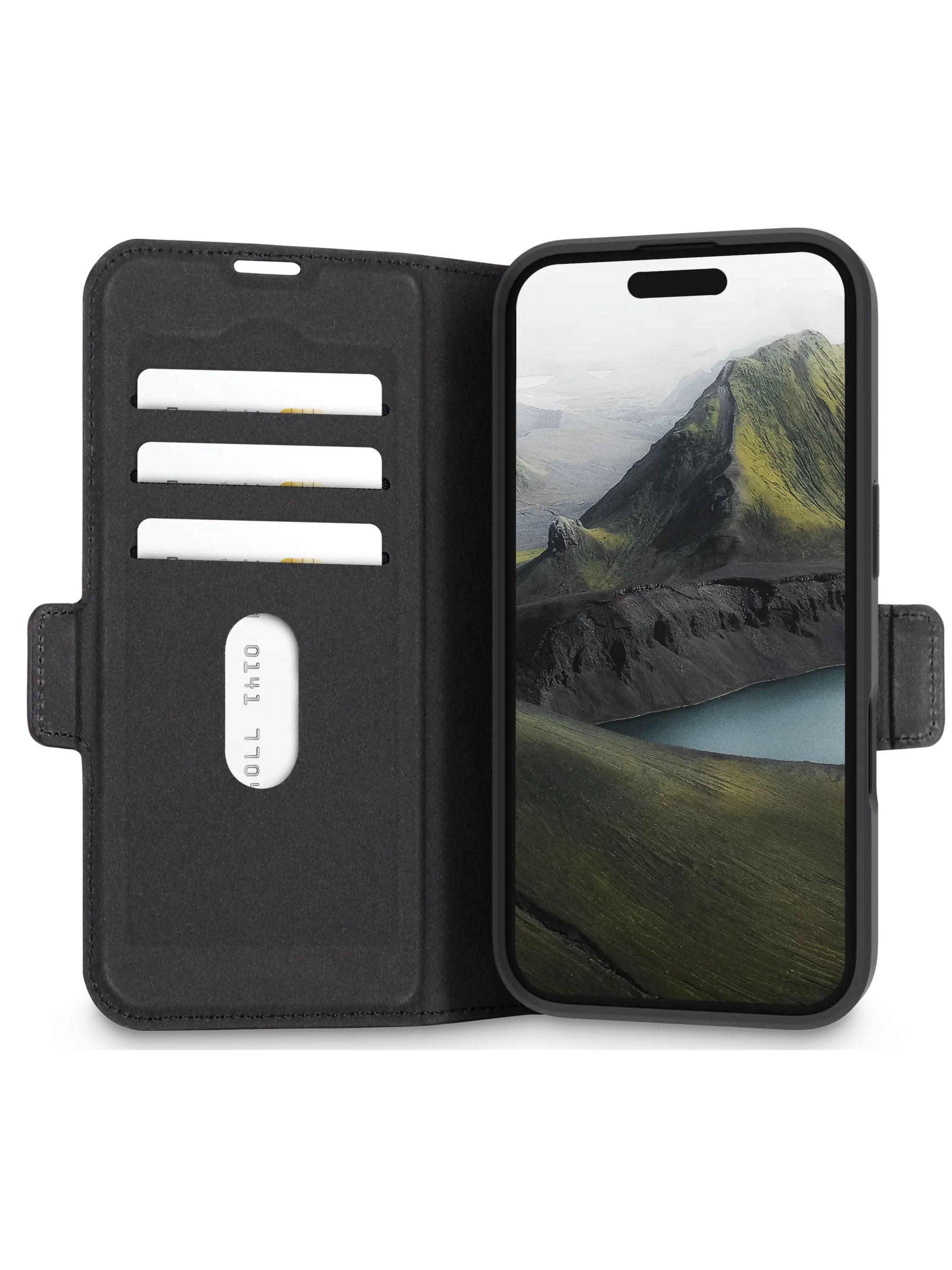 dbramante1928 Oslo Pro Flip-Hülle für Samsung Galaxy S24 FE 6.7" Schwarz