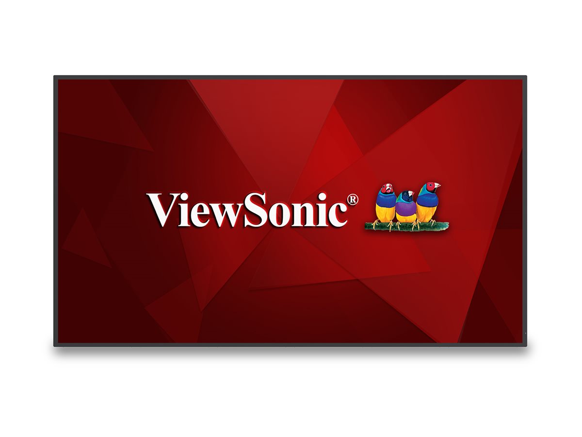 ViewSonic CDE7530 Digital Signage Display 75" 4K UHD 450 cd/m² Schwarz