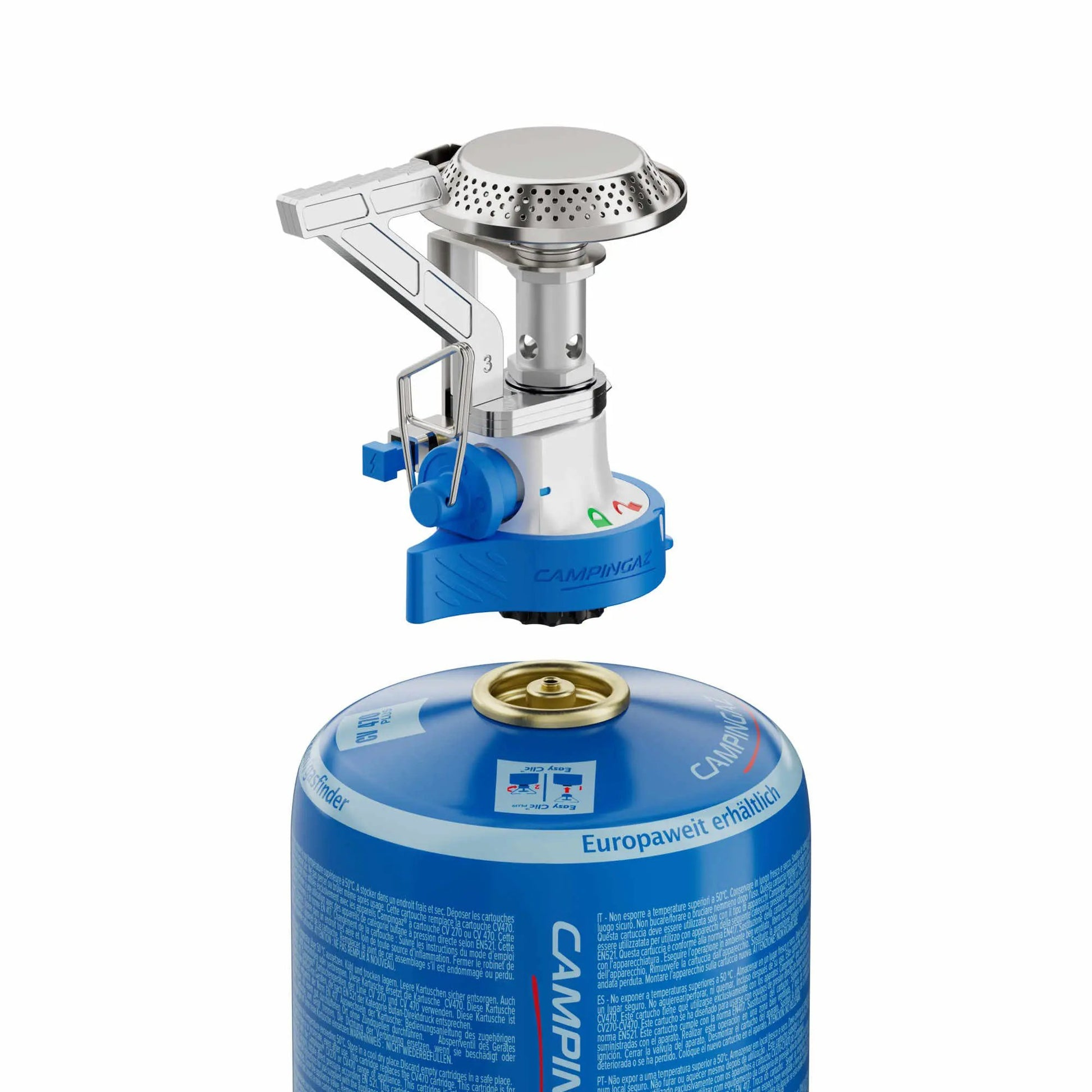 Campingaz Twister Connect PZ Campingkocher Erdgas 240 g Silber, Blau