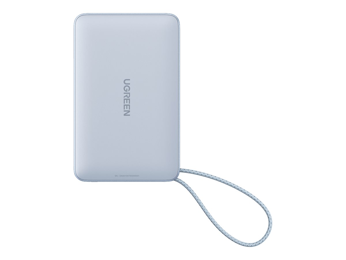 Ugreen MagFlow PB773 Induktive Powerbank 10.000 mAh 25W Qi2 30W USB-C Blau
