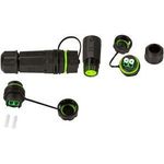 LogiLink LWL Kupplung mit Schutzkappe/Kabelmuffe, LC-Duplex LC-Duplex Kupplung (FA05LC2)