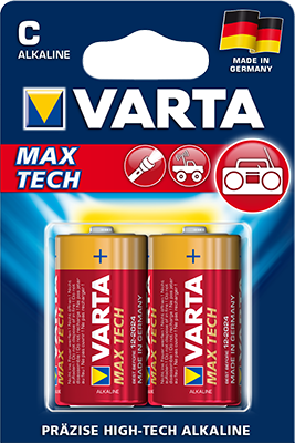 VARTA Batterie Varta MAX TECH Baby DE   C  LR14               2St.