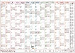 Häfft Wandkalender Erzieher, 890 x 630 mm, 2026/2027 (11173-6)