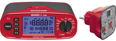 Benning Installationstester IT 105 + Steckdosentester SDT 1 VDE-Prüfgerät