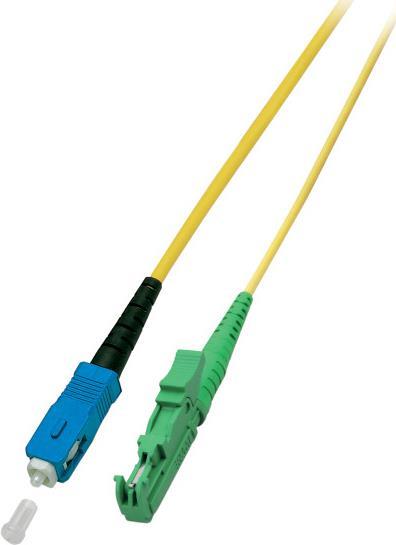 EFB-Elektronik Simplex LWL Patchkabel E2000¬/APC-SC OS2 15m 3,0mm Gelb 9/125µm Hersteller: EFB Elektronik (O0923.15)