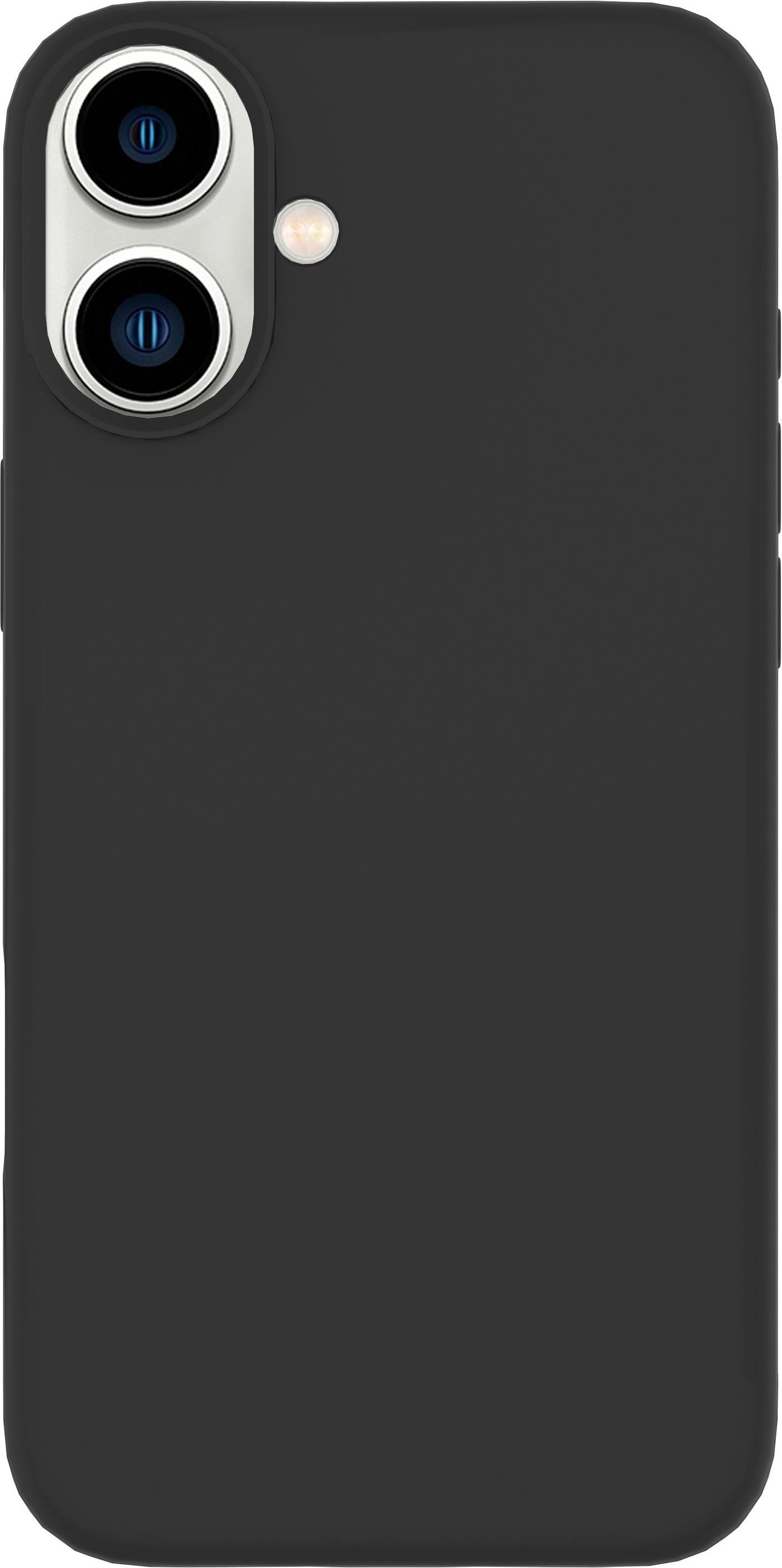 eSTUFF INFINITE RIGA iPhone 16 Plus Black Cover. Material (ES67120051)