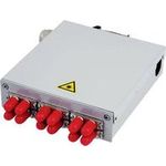 Telegärtner STX Tragschienen-Verteiler 6xST-Duplex, Metallhülse/Metallgehäuse, Multimode (H82050A0001)