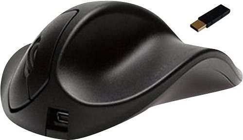 Hippus HandShoeMouse Right Medium Vertikale Maus Schwarz