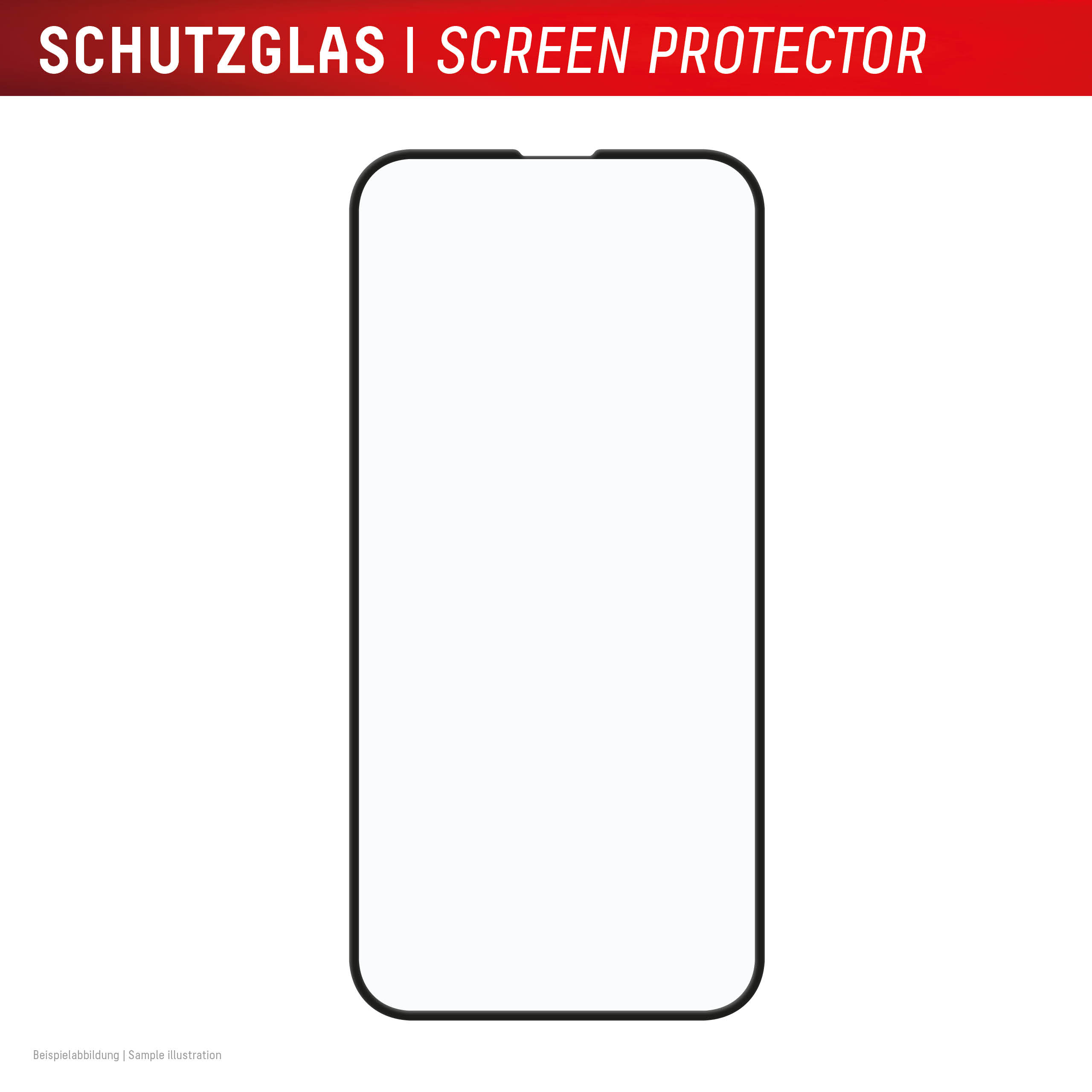 DISPLEX Premium Glass MountMaster Displayschutzglas gehärtetes Glas Full Cover für Apple iPhone 16e / 17e Transparent