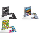 HERMA Eckspannermappe "Comics", PP, DIN A4 Maße: (B)244 x (T)4 x (H)320 mm, mit 3 Innenklappen - 1 Stück (19375)