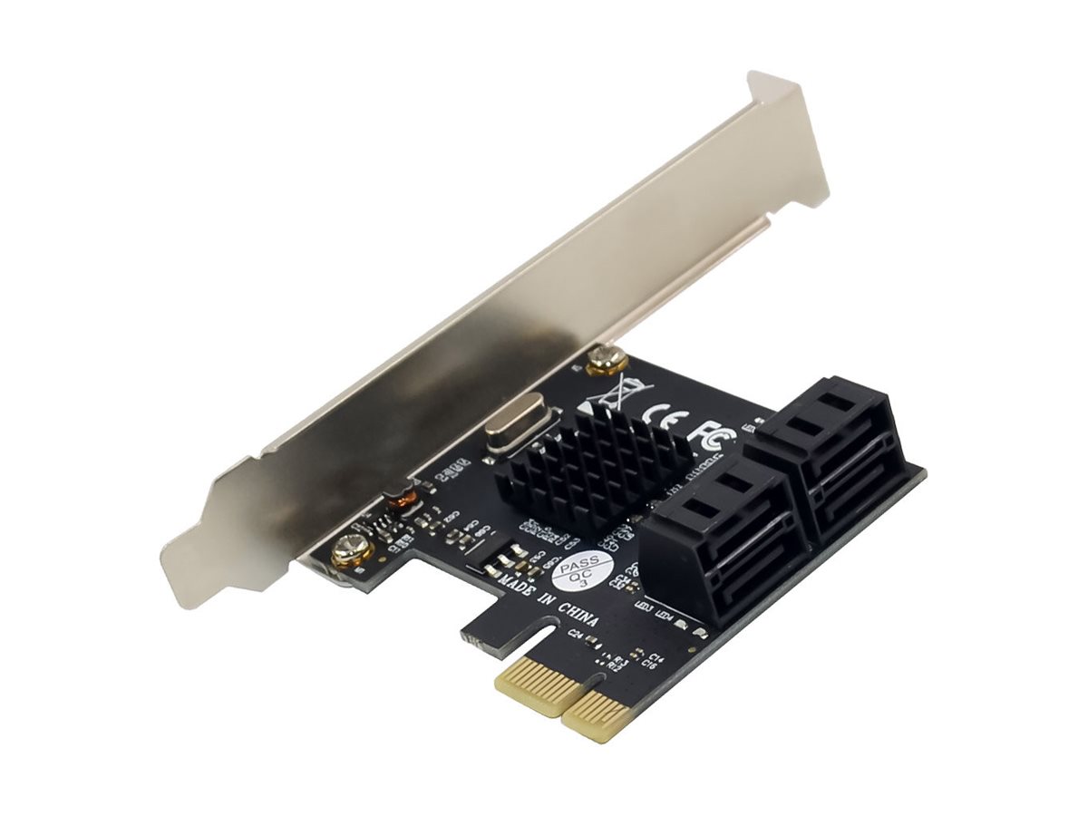 InLine 76617M Speicher-Controller 4x SATA 6Gb/s PCIe 2.0 Silber
