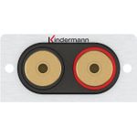 Kindermann 7444000414 Banane Aluminium Steckdose (7444000414)