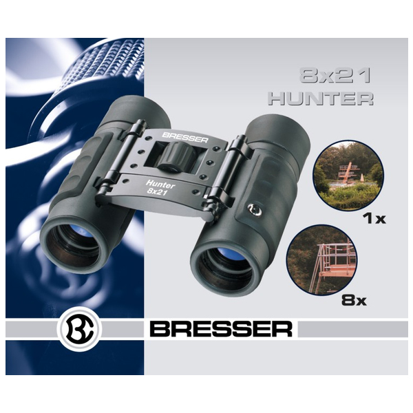 Bresser Hunter 8x21 8x 21 mm Schwarz