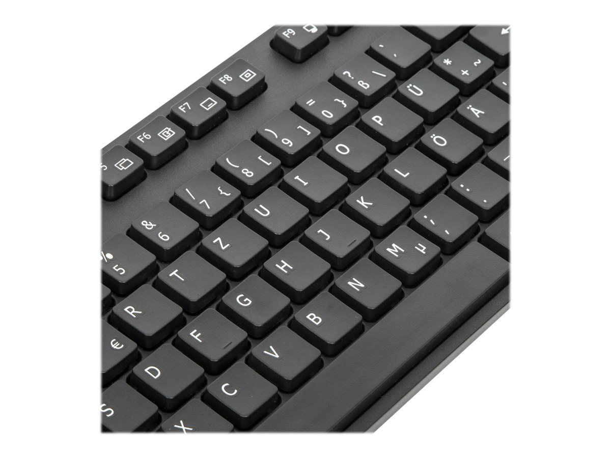 Targus AKB30DE Kabelgebundene USB-Tastatur QWERTZ Deutsch Schwarz