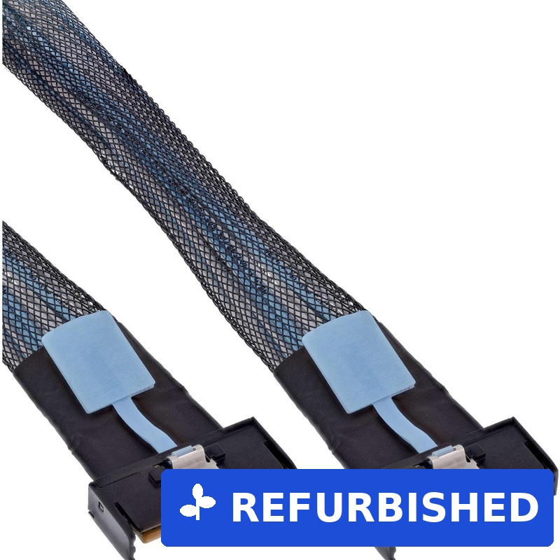 InLine MCIO Kabel x8 Stecker zu Stecker (27661B)