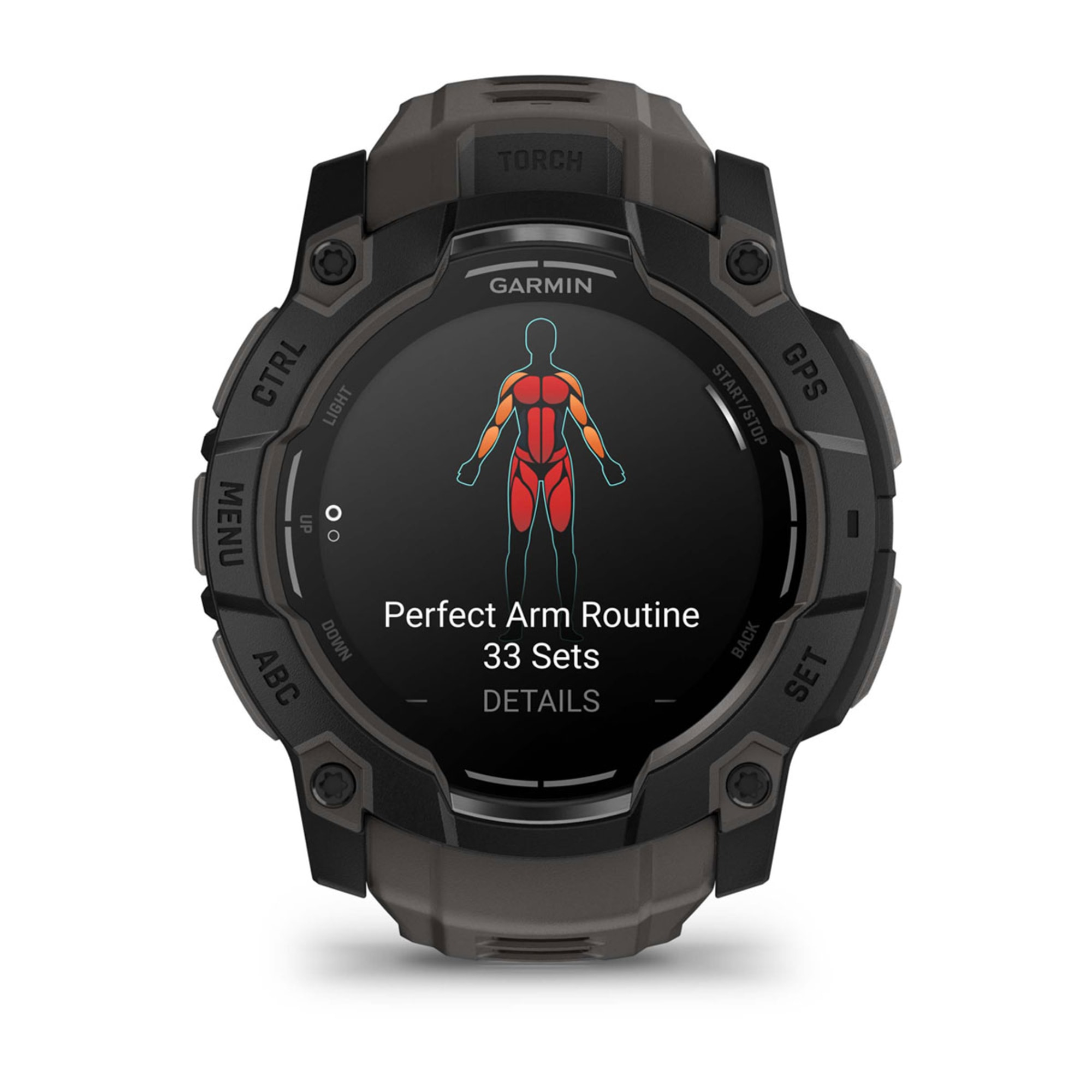 Garmin Instinct 3 AMOLED Smartwatch 50 mm 1,3" Schwarz