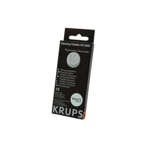 Krups XS 3000 Reinigungstabletten für Kaffeemaschinen der Serien XP9000 und 7000, 10 Tabletten