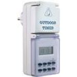 AS Schwabe 24033 Steckdosen-Zeitschaltuhr digital Wochenprogramm 3500 W IP44 (24033)