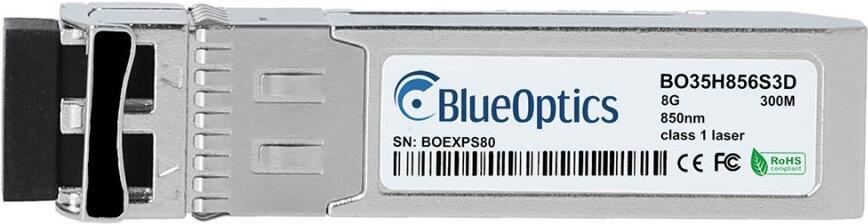 Kompatibler Extreme Networks 8G-SFP-000163 BlueOptics BO35H856S3D SFP+ Transceiver, LC-Duplex, 2/4/8GBASE-SW, Fibre Channel, Multimode Fiber, 850nm, 300 Meter, 0°C/+70°C (8G-SFP-000163-BO)