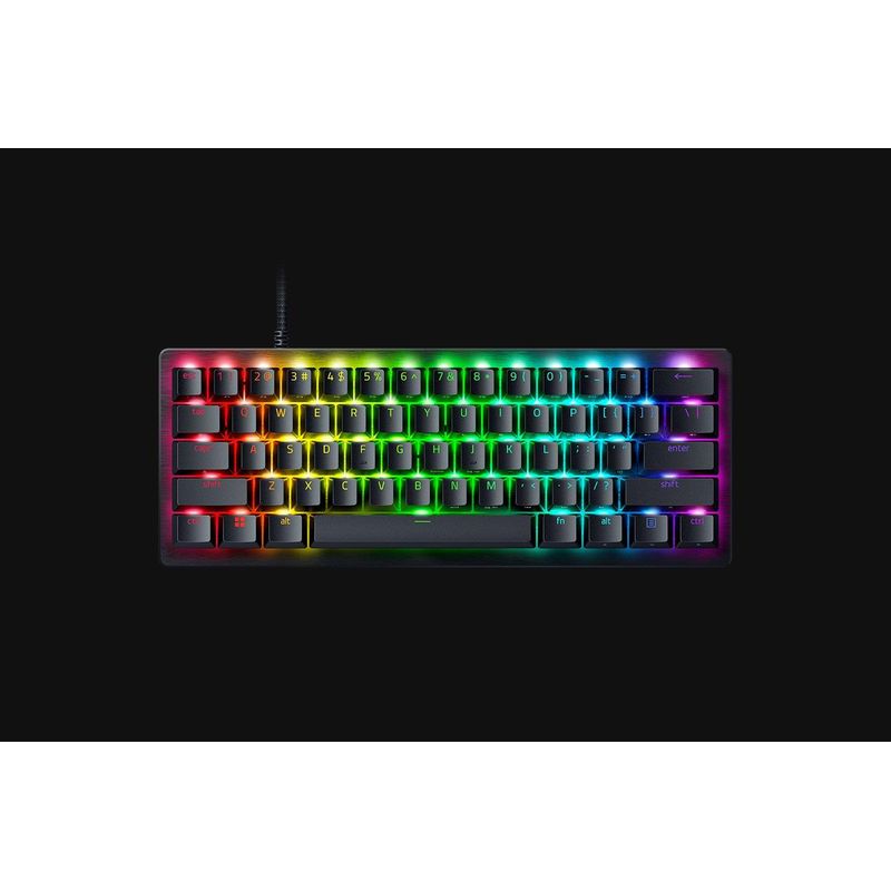 Razer Huntsman V3 Pro Mini Tastatur USB QWERTZ Deutsch Schwarz 