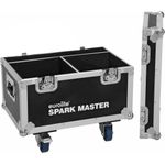 ROADINGER Flightcase 2x Spark Master mit Rollen (31005142)