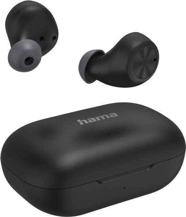Hama Bluetooth®-Kopfhörer Passion Chop, TWS, In-Ear, Wireless Charging, Schw. (00184090)