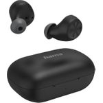 Hama Bluetooth®-Kopfhörer Passion Chop, TWS, In-Ear, Wireless Charging, Schw. (00184090)