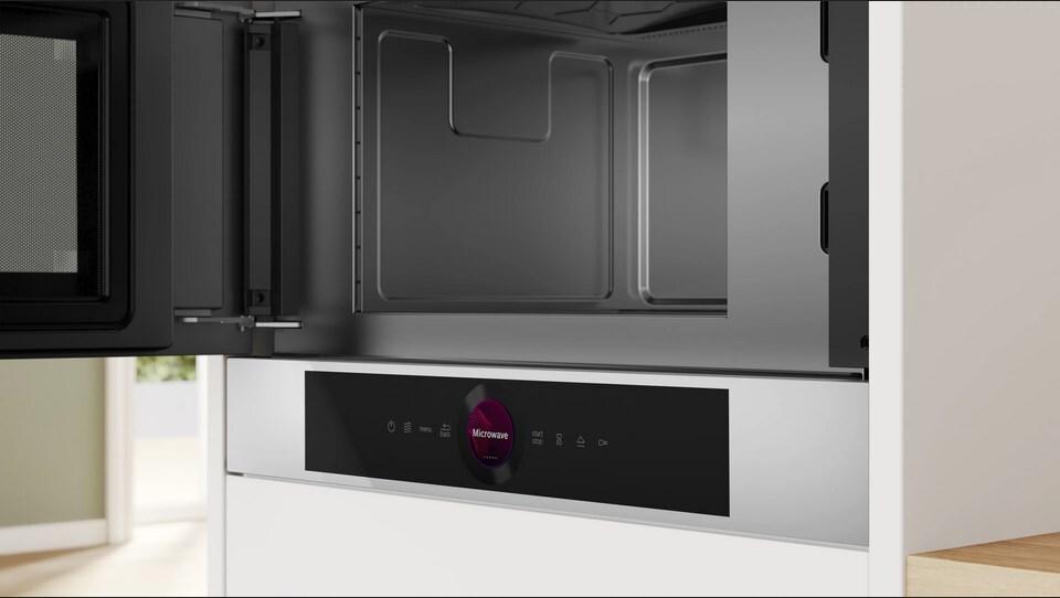 Bosch Serie 8 BFL7221W1 Mikrowelle Weiß Solo-Mikrowelle Integriert 21 l 900 W (BFL7221W1)