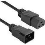 ACT Powercord C20 - C21 IEC60320 black 1.5 m (AK5358)