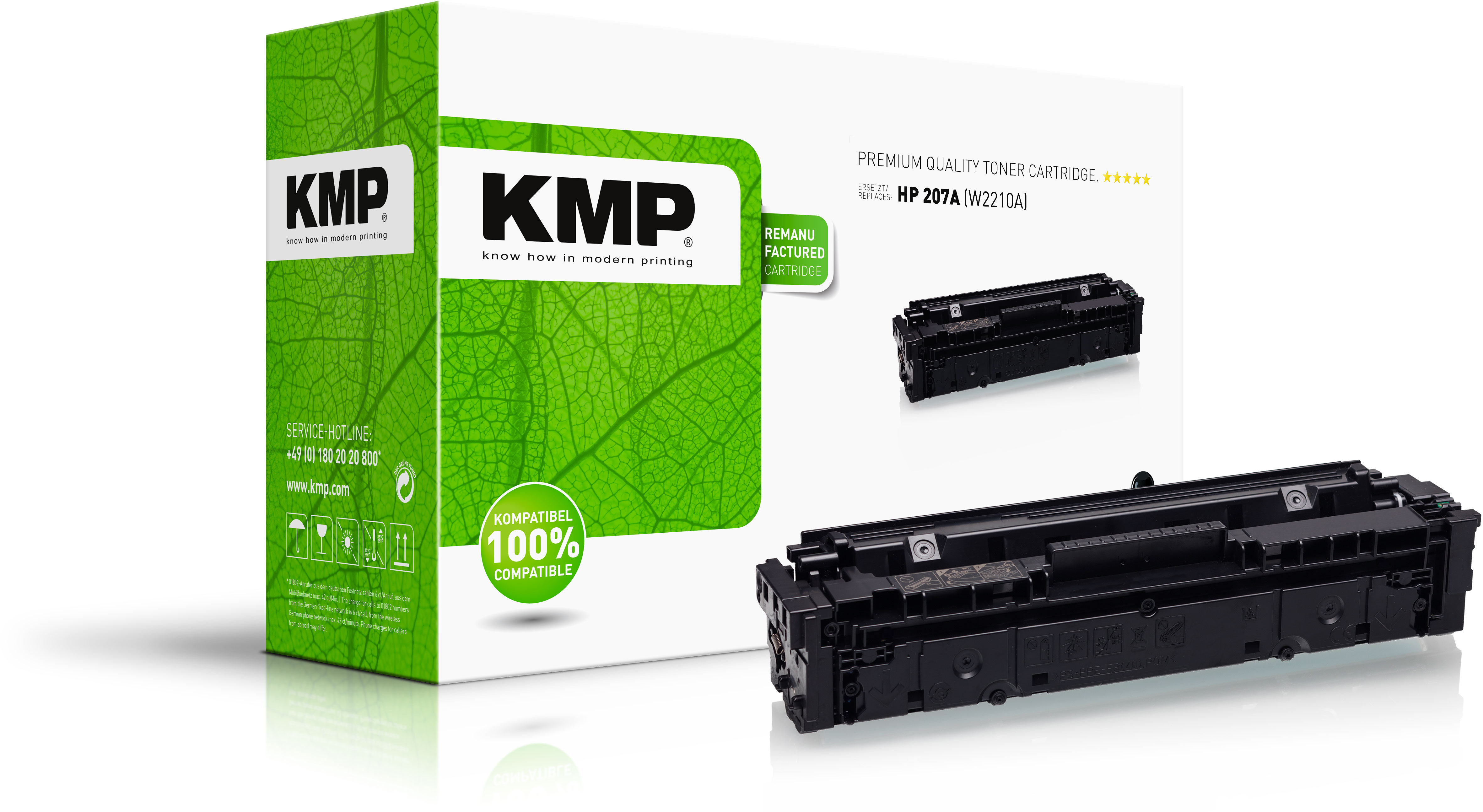 KMP 2558,0000 Tonerkartusche Schwarz