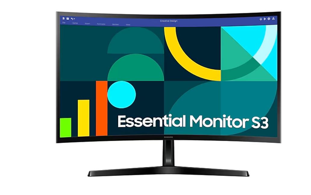 Samsung Essential Monitor S36GD 68,6 cm (27") 1920 x 1080 Pixel Full HD LCD 4 ms Schwarz (LS27D366GAUXEN) [Energieklasse E] (LS27D366GAUXEN)