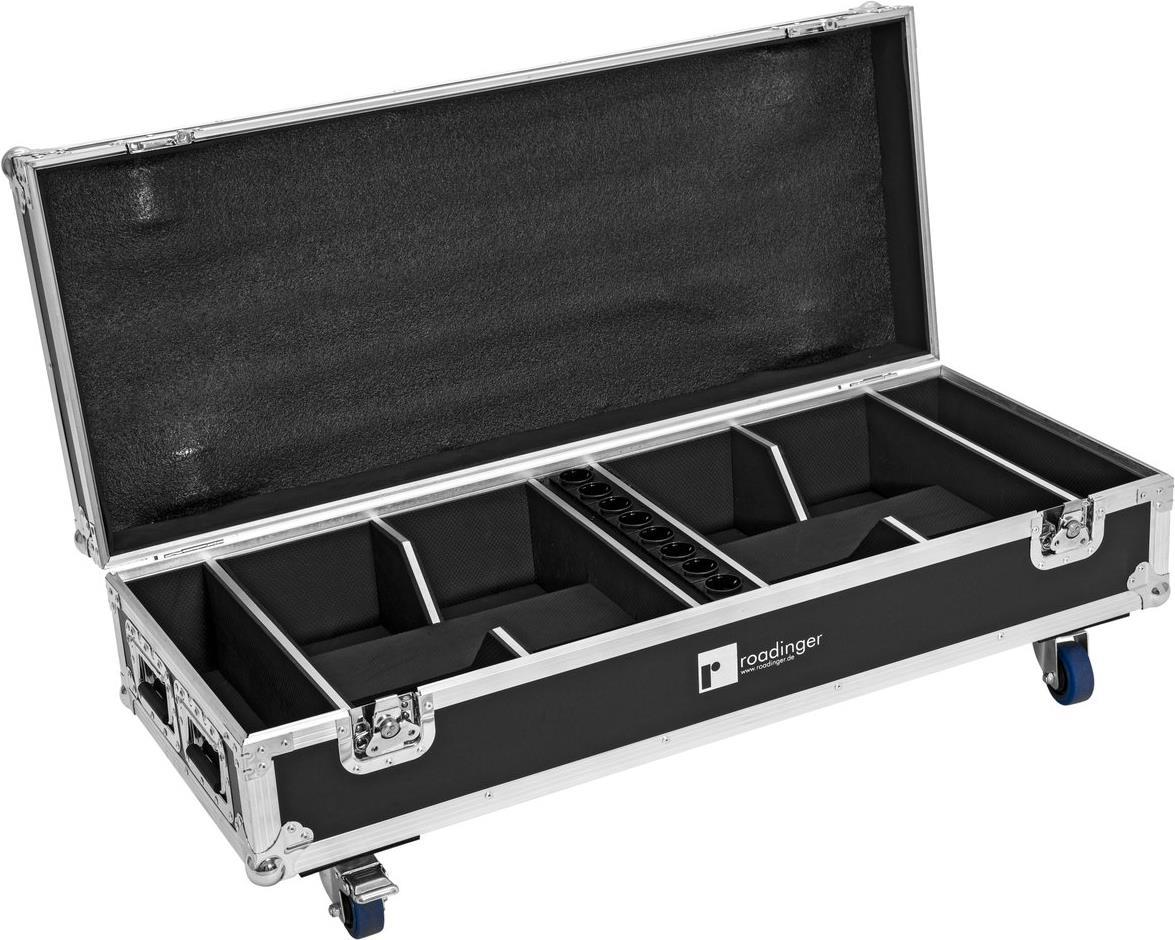 STEINIGKE SHOWTECHNIC ROADINGER Flightcase 8x AKKU IP UP-4 QuickDMX mit Ladefunktion (31005145)