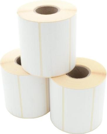 ARTDEV Etikettenrolle - Thermodirekt, 100 x 50mm, D105mm, Kern 40, 930 Etiketten/Rolle, permanent, ... (EDP 100-050 K40 D105 PF)