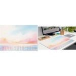 sigel Papier-Schreibunterlage "Magic Sunset", 595 x 410 mm 30 Blatt, 80 g/qm, geleimt, mit 3-Jahres-Kalendarium, - 1 Stück (H6313)