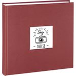 Hama 4007249023452 Fotoalbum Bordeaux 400 Blätter 10 x 15 Bucheinband (00002345)