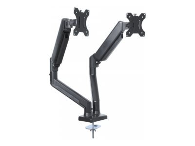 ART UM-116 Tischhalterung für 2 Monitore 13-32" Schwarz