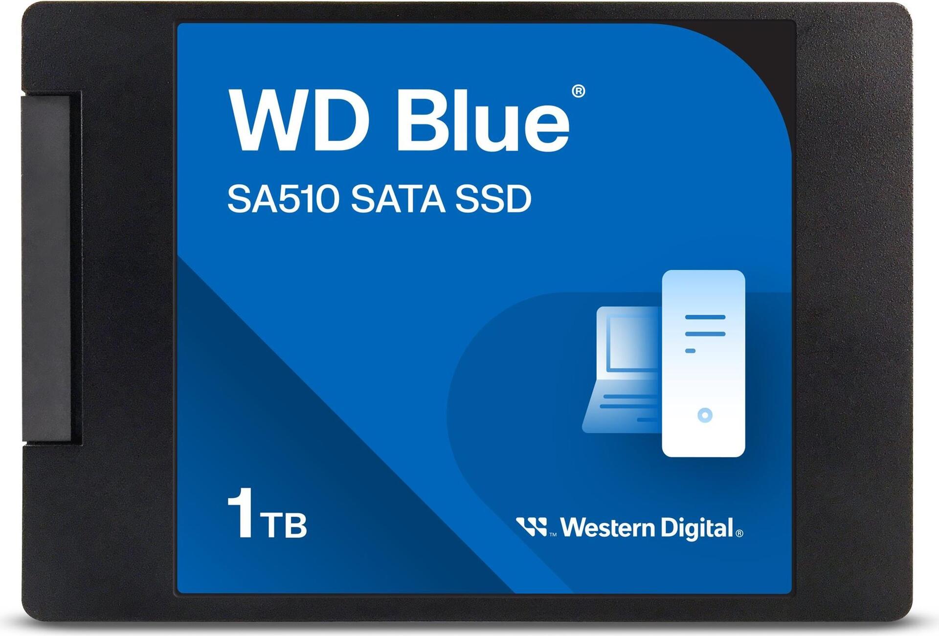 Western Digital WD Blue SA510 1 TB SSD 2.5" SATA III Blau