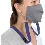 DURABLE Maskenband Textilband mit 2 Karabinern f.alle Masken (852807)