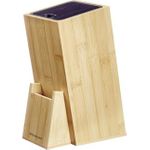 Westmark 14472260 Messerblock Schutzmesserblock Bambus - Kunststoff Holz (14472260)