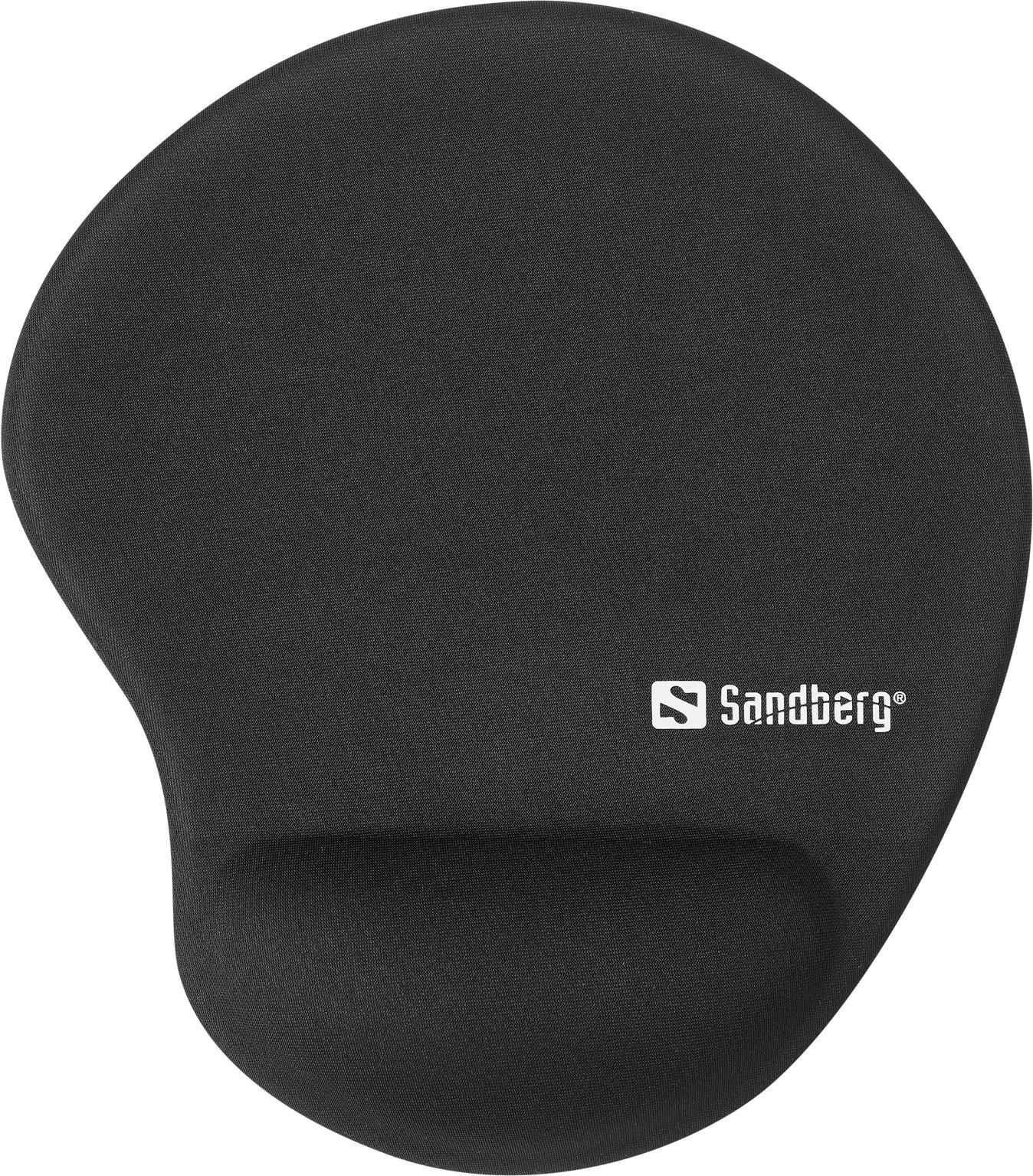 Sandberg Mauspad mit Handgelenkpolsterkissen (820-98)