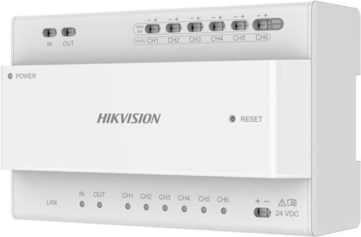 Hikvision DS-KAD706Y - 2-Draht Video/Audio Distributor, Kaskaden Video Gegensprechanlagen (305303644)