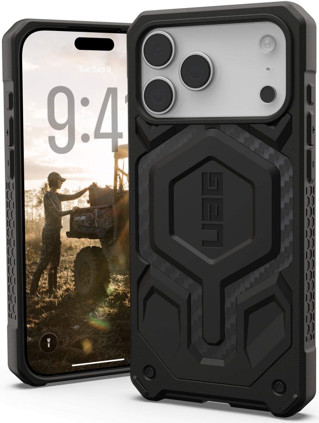 UAG Urban Armor Gear Monarch Pro MagSafe Case | Apple iPhone 17 Pro Max | carbon fiber | 114514114242 (114514114242)