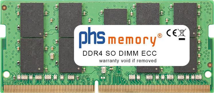 PHS-memory 32GB RAM Speicher kompatibel mit Ugreen NASync DXP4800 GT DDR4 SO DIMM ECC 3200MHz PC4-25600E (SP620584)