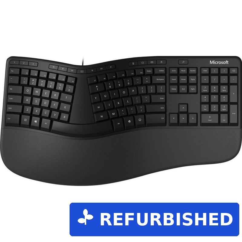 INCASE ERGONOMIC KEYBOARD EN-EU LAYOUT QWERTY EN/FR/NL/DE BLACK EMEA (LXM-00008) (geöffnet)