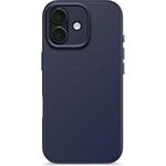 Decoded AntiMicrobial Silicone Backcover iPhone 17 True Navy (D25IPO17BCS9TY)