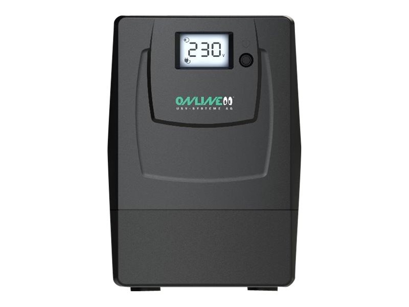 Online USV YUNTO Smile 400 Line-Interaktiv 400 VA 240 W Schwarz